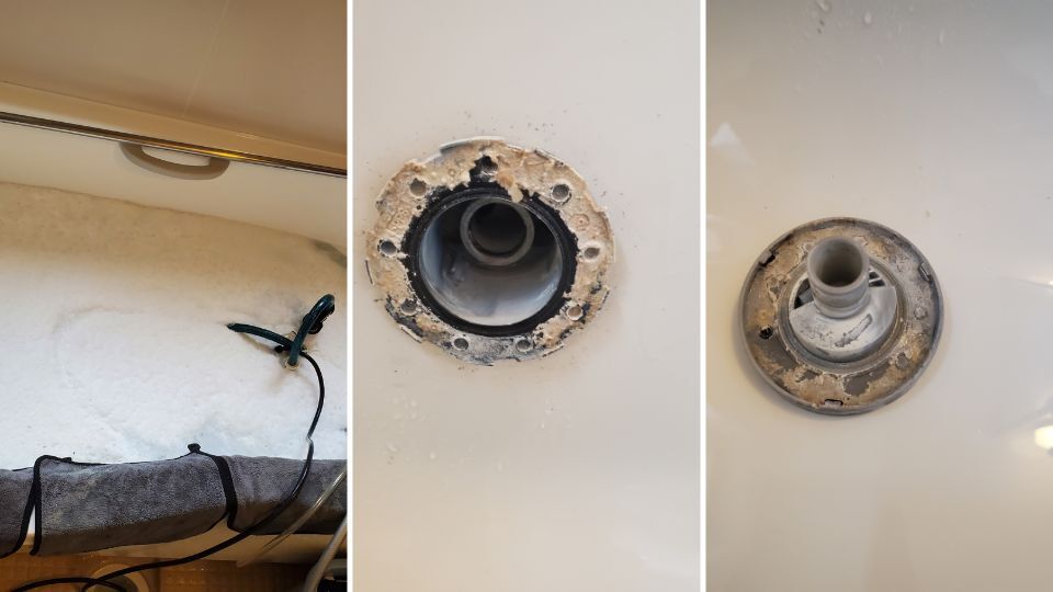 風呂釜追い焚き配管洗浄