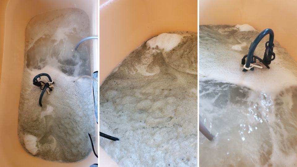 風呂釜追い焚き配管洗浄