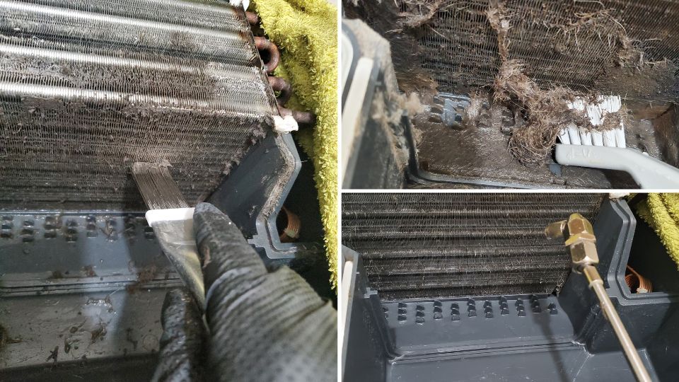 ドラム式洗濯機分解クリーニング