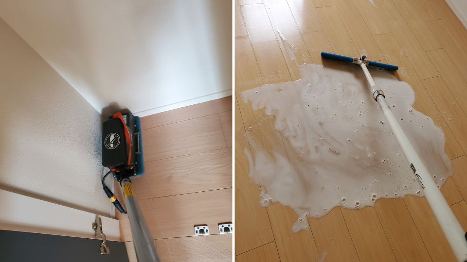 フロアクリーニング