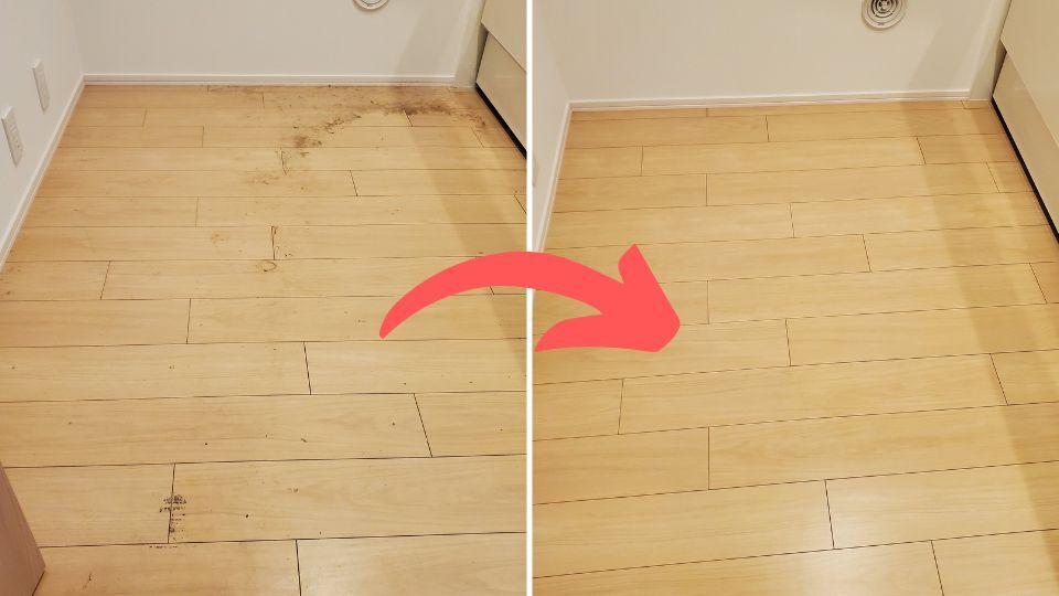 フロアクリーニング