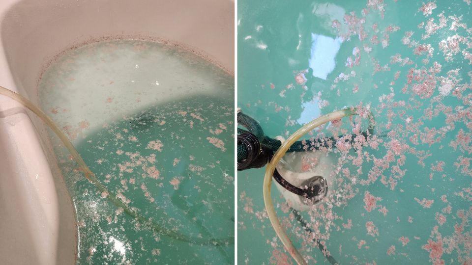 風呂釜追い焚き配管洗浄