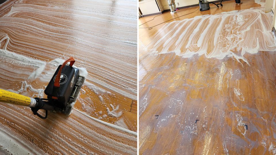 フロアクリーニング