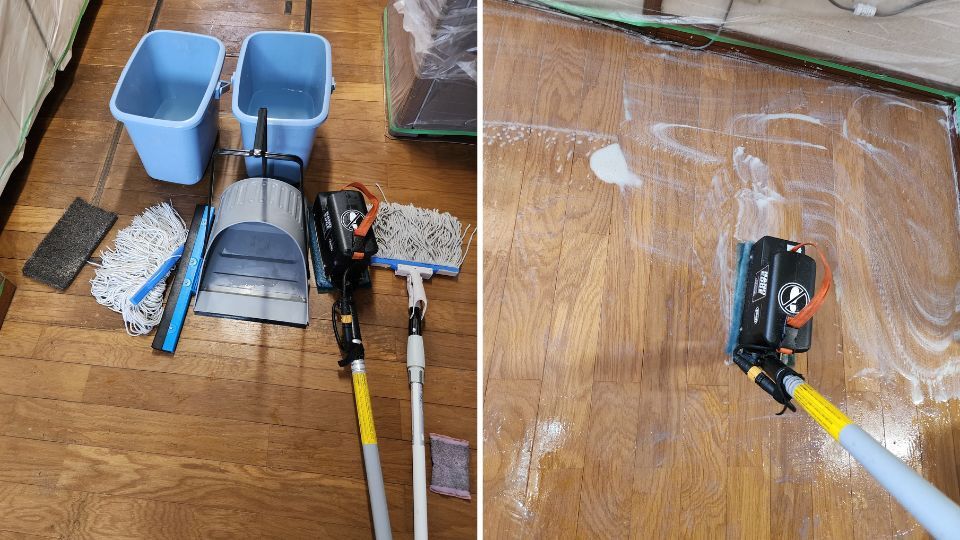 フロアクリーニング