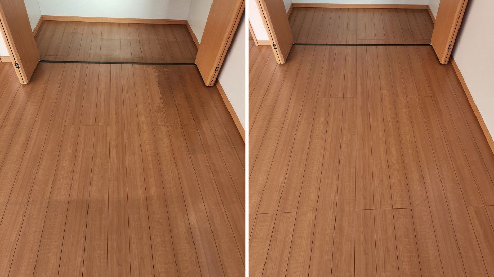 フロアクリーニング