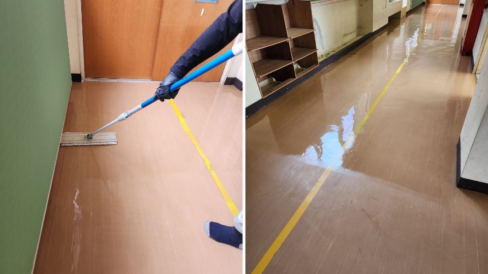 フロアクリーニング