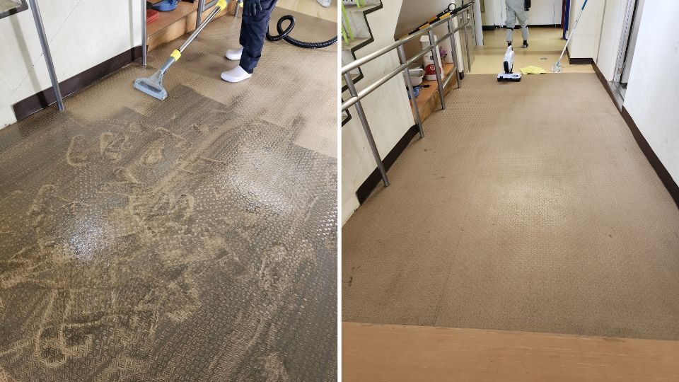 フロアクリーニング