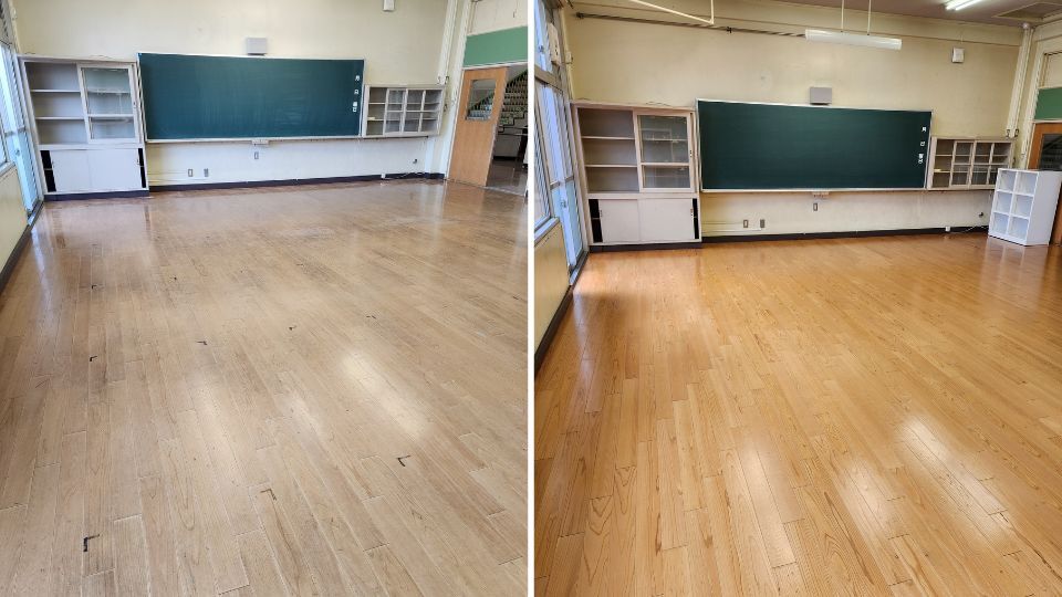 フロアクリーニング