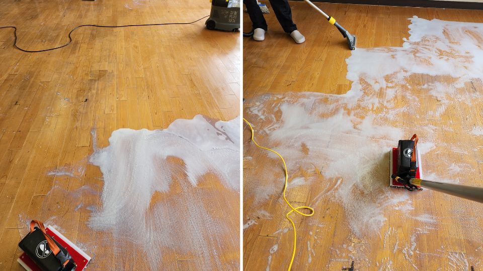 フロアクリーニング