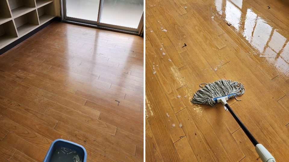 フロアクリーニング