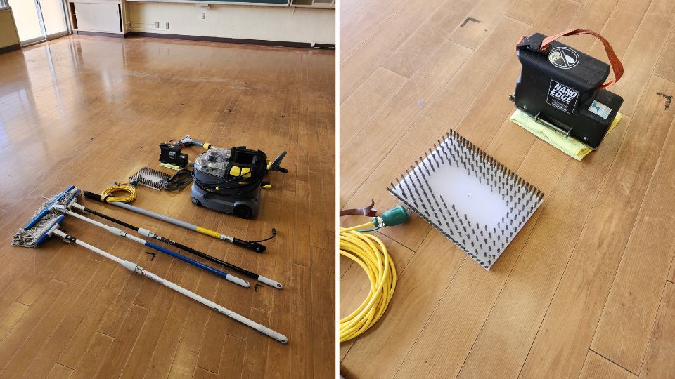 フロアクリーニング