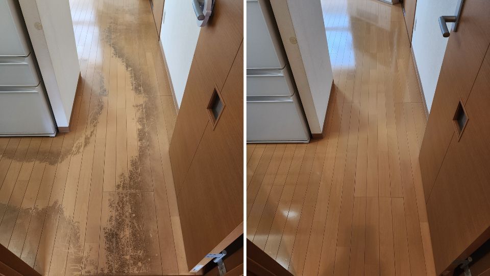 フロアクリーニング