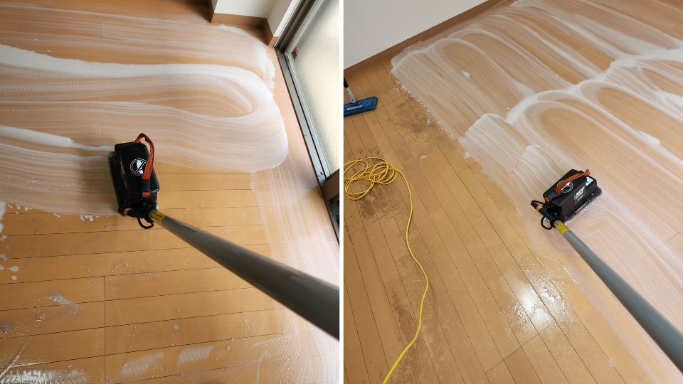 フロアクリーニング