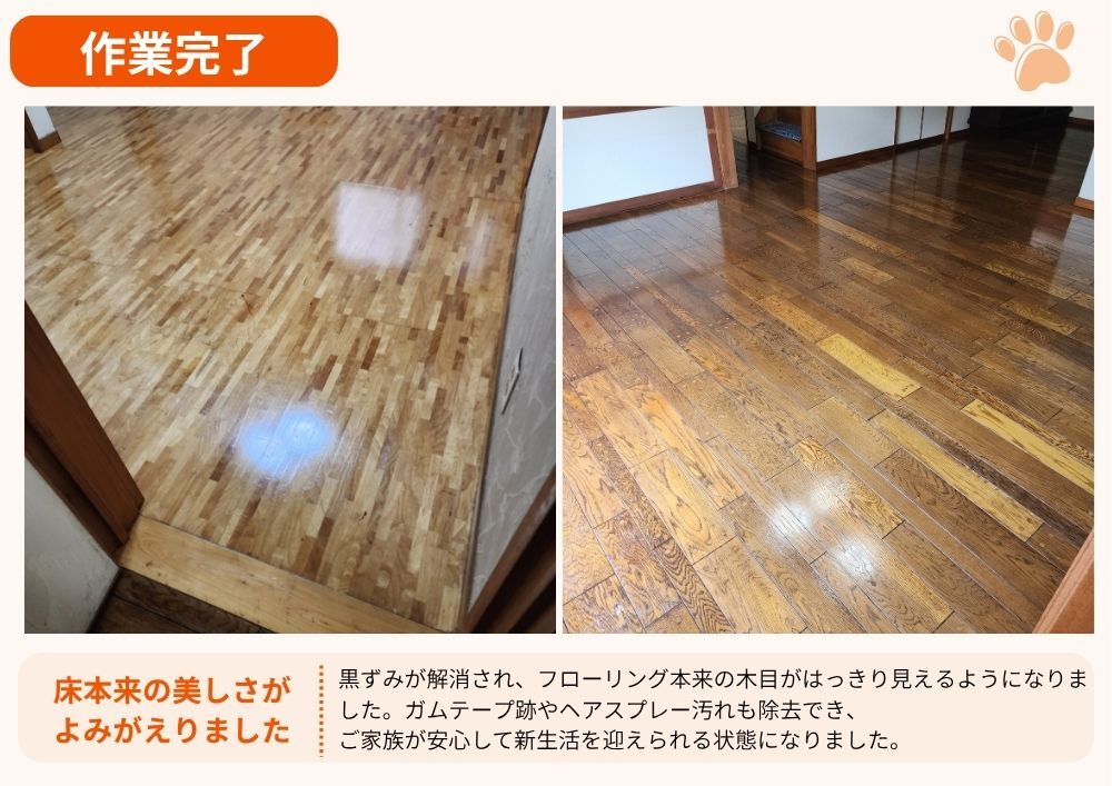 フロアクリーニング