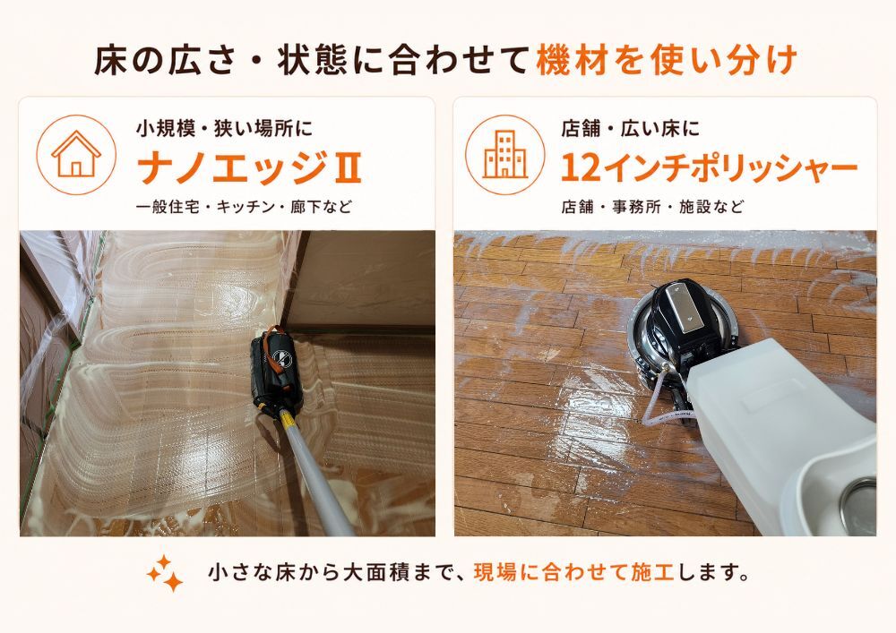 フロアクリーニング